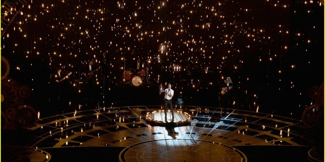 onstage during the 87th Annual Academy Awards at Dolby Theatre on February 22, 2015 in Hollywood, California.